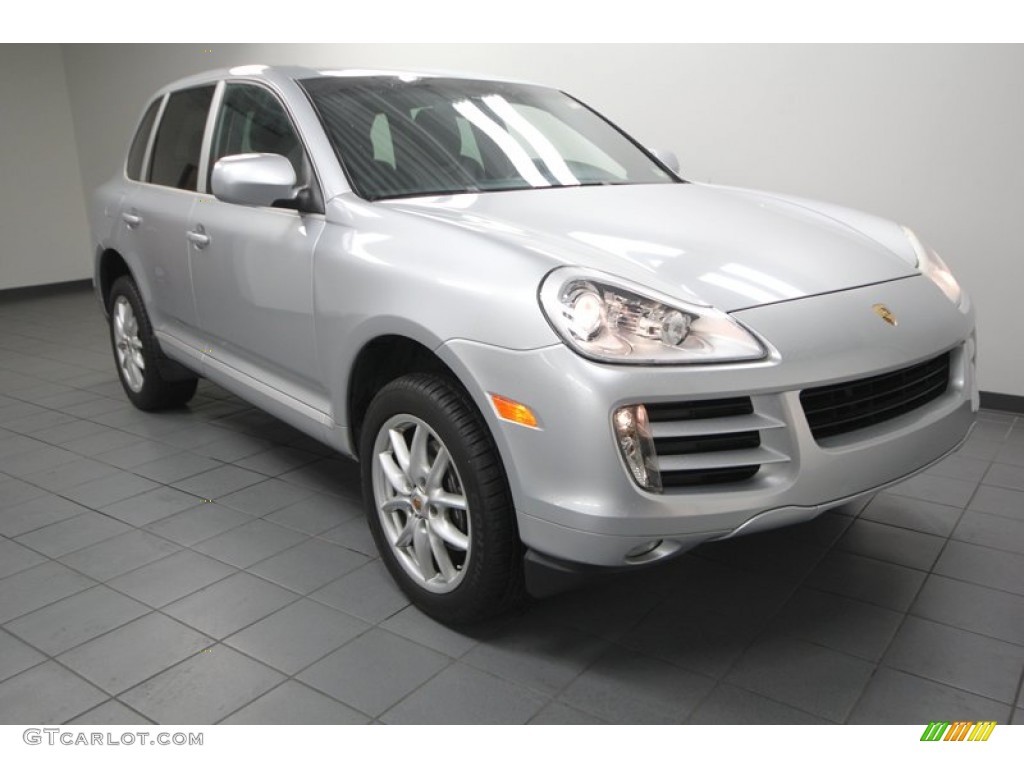 Crystal Silver Metallic 2008 Porsche Cayenne Tiptronic Exterior Photo #78721055
