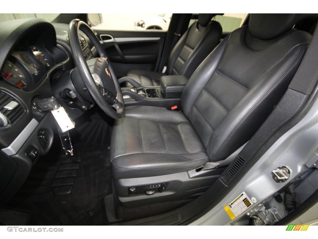 Black Interior 2008 Porsche Cayenne Tiptronic Photo #78721090