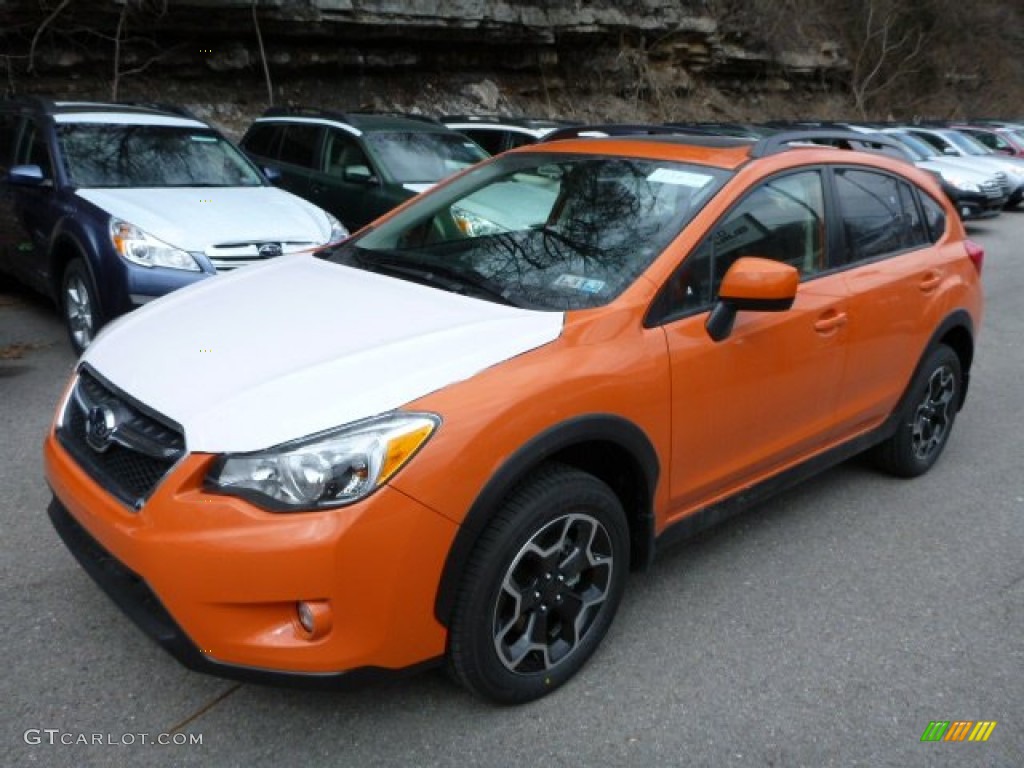 Tangerine Orange Pearl 2013 Subaru XV Crosstrek 2.0 Limited Exterior Photo #78721100