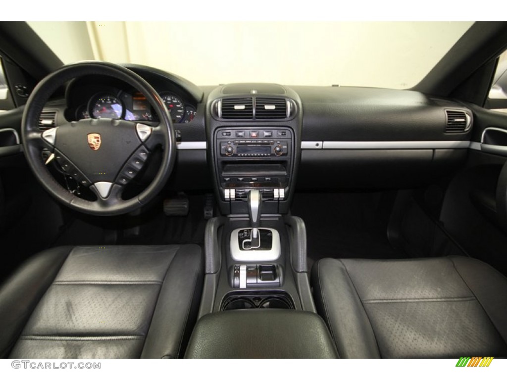 2008 Porsche Cayenne Tiptronic Black Dashboard Photo #78721109