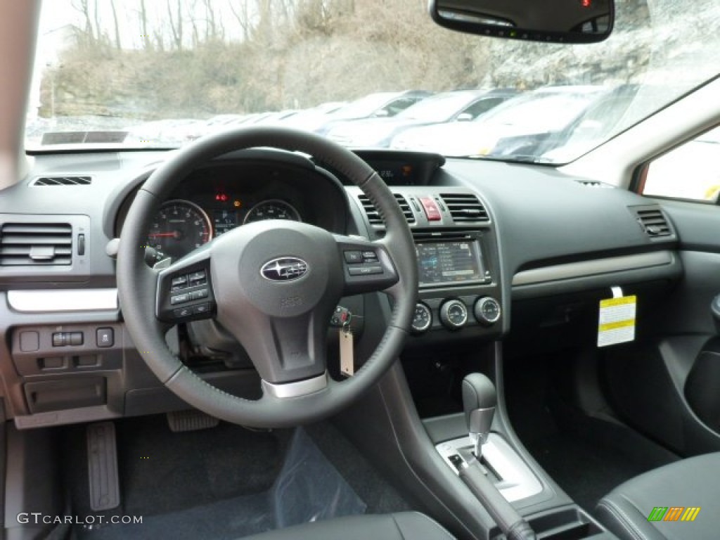 2013 Subaru XV Crosstrek 2.0 Limited Black Dashboard Photo #78721174