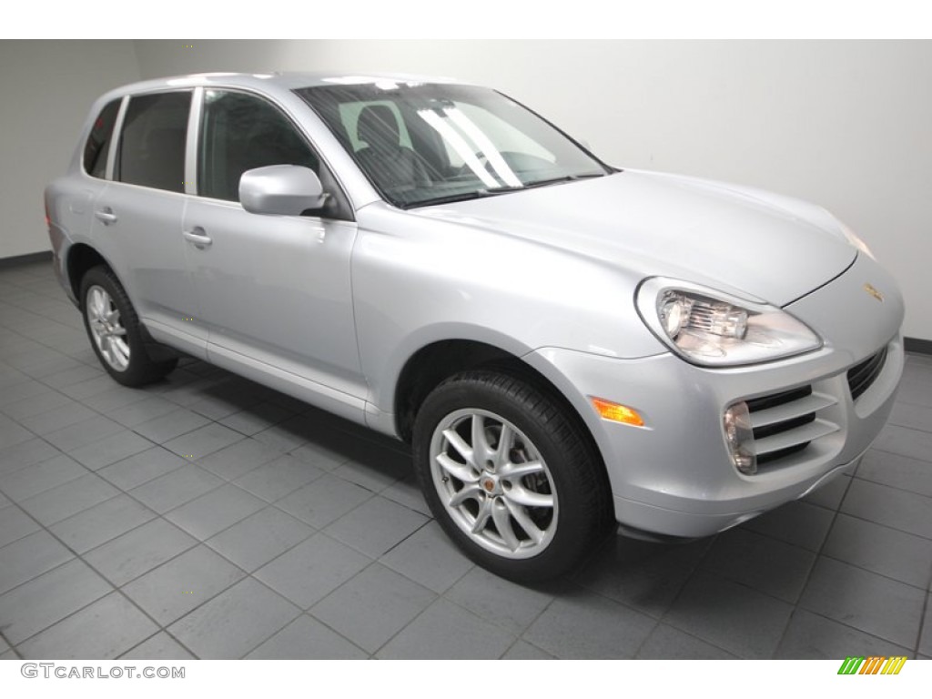 Crystal Silver Metallic 2008 Porsche Cayenne Tiptronic Exterior Photo #78721217