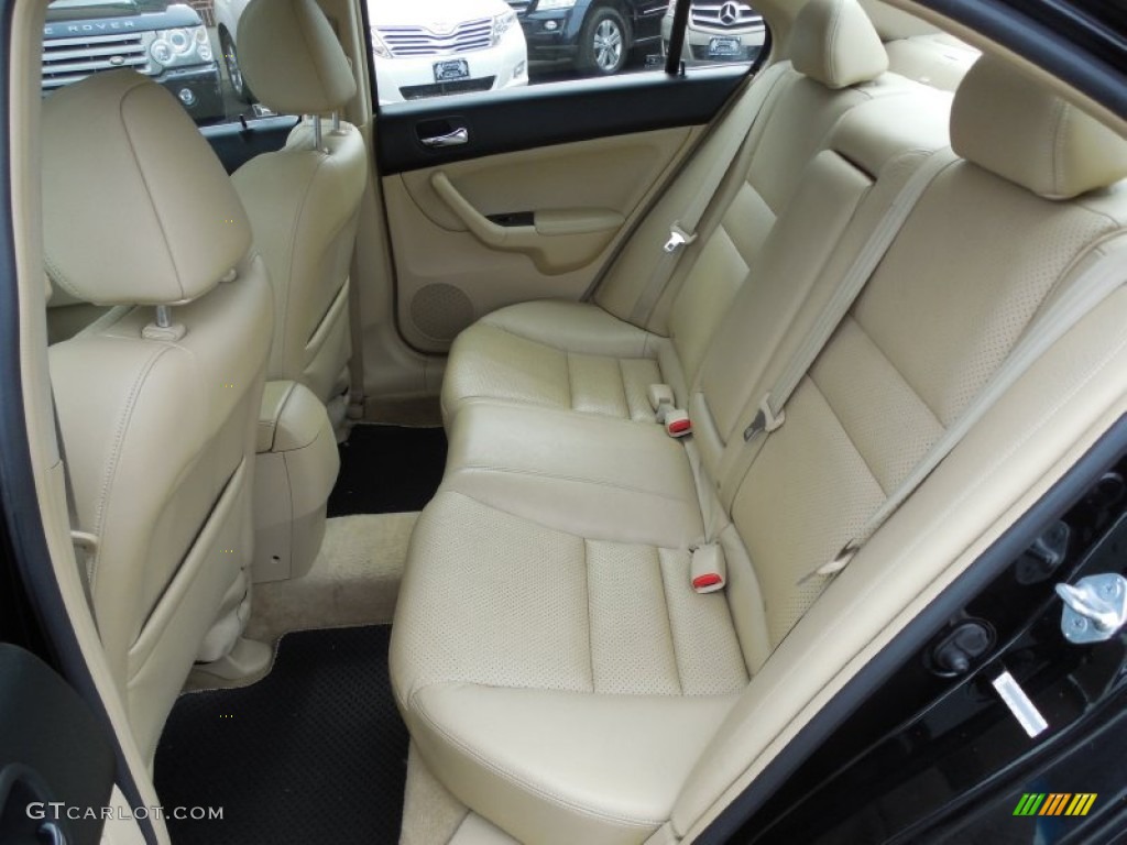 2005 Acura TSX Sedan Rear Seat Photo #78721397