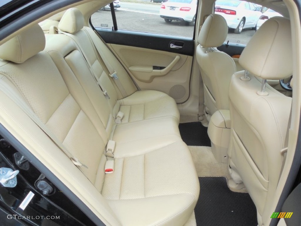 2005 Acura TSX Sedan Rear Seat Photo #78721419