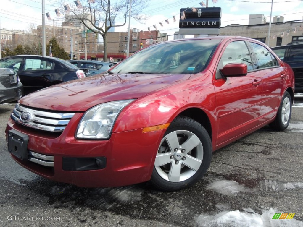 Redfire Metallic Ford Fusion