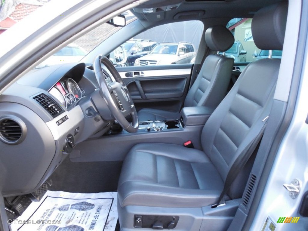 Anthracite Interior 2008 Volkswagen Touareg 2 VR6 Photo #78721835