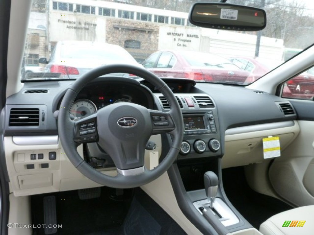 2013 Subaru Impreza 2.0i Sport Limited 5 Door Ivory Dashboard Photo #78722288