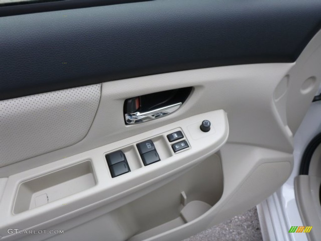 2013 Subaru Impreza 2.0i Sport Limited 5 Door Ivory Door Panel Photo #78722311
