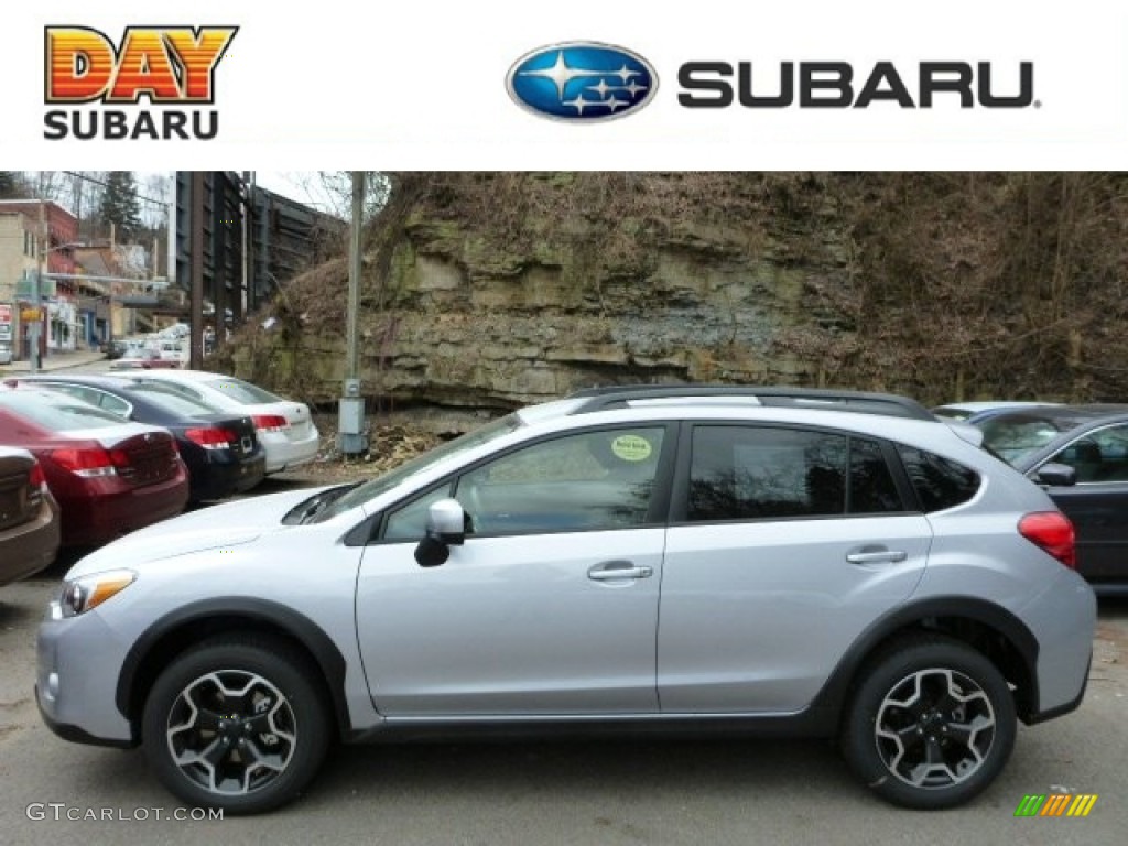 2013 XV Crosstrek 2.0 Premium - Ice Silver Metallic / Black photo #1