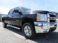 2010 Black Chevrolet Silverado 2500HD LT Crew Cab  photo #1