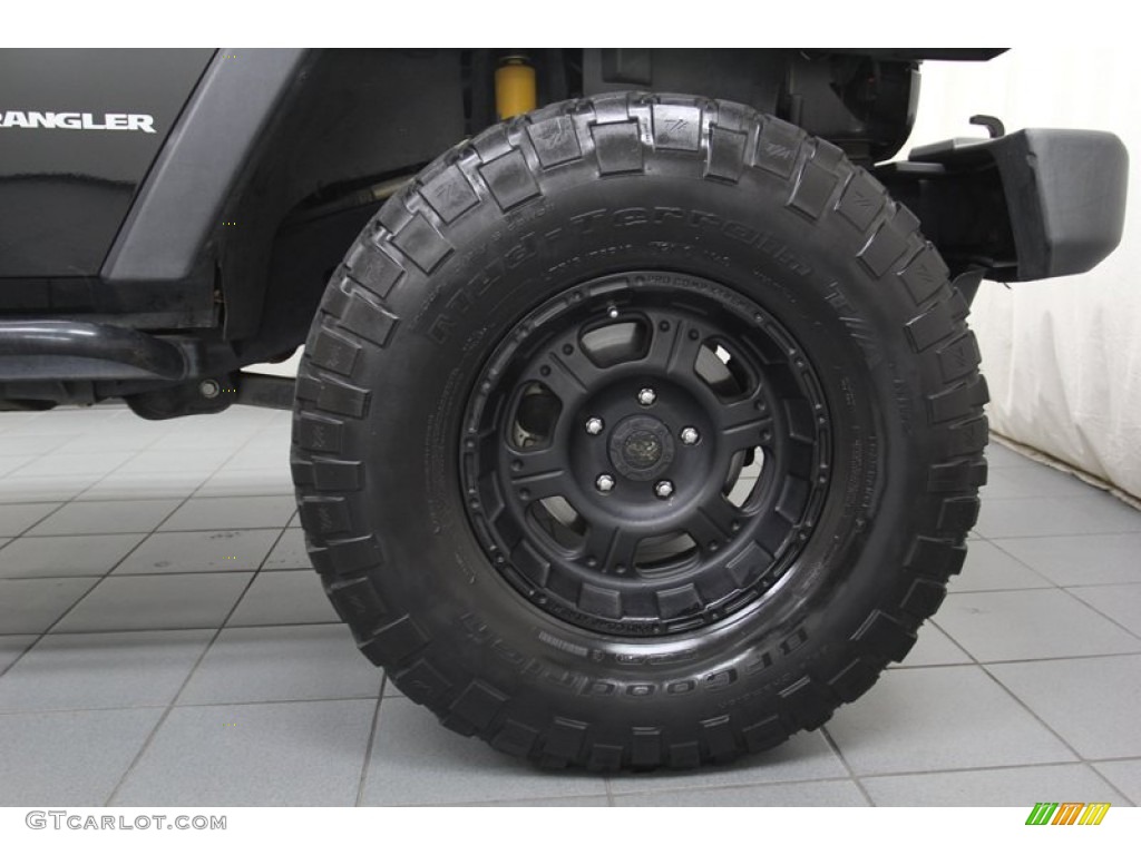 2007 Jeep Wrangler Rubicon 4x4 Custom Wheels Photo #78723062