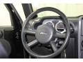 Dark Slate Gray/Medium Slate Gray 2007 Jeep Wrangler Rubicon 4x4 Steering Wheel