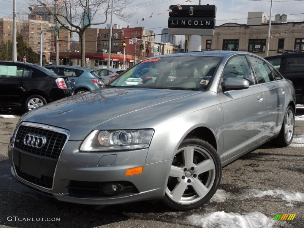 Quartz Grey Metallic 2008 Audi A6 3.2 quattro Sedan Exterior Photo #78723915