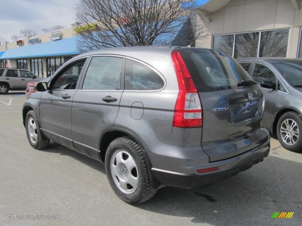 2010 CR-V LX AWD - Urban Titanium Metallic / Gray photo #3