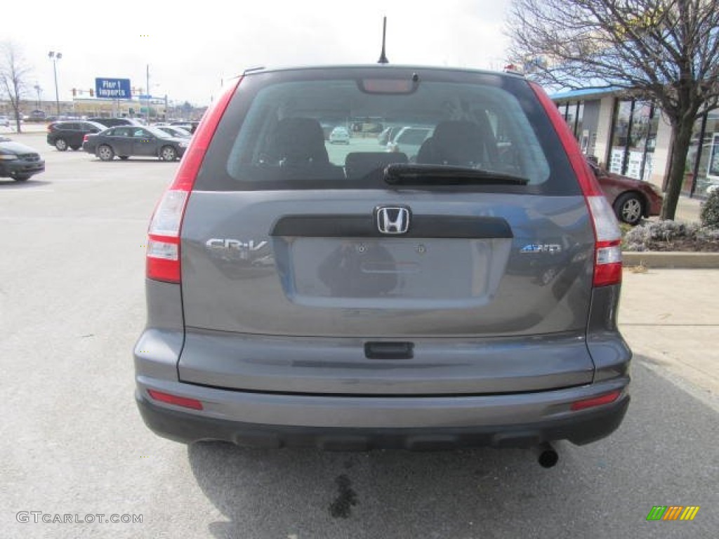 2010 CR-V LX AWD - Urban Titanium Metallic / Gray photo #4