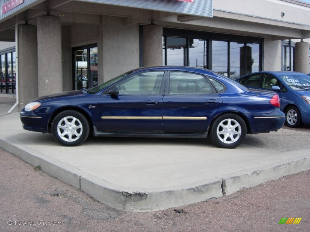 2000 Taurus SE - Medium Royal Blue Metallic / Medium Graphite photo #8