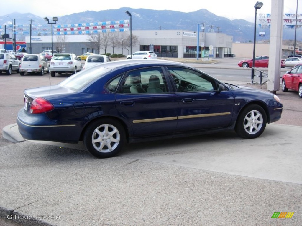 2000 Taurus SE - Medium Royal Blue Metallic / Medium Graphite photo #12