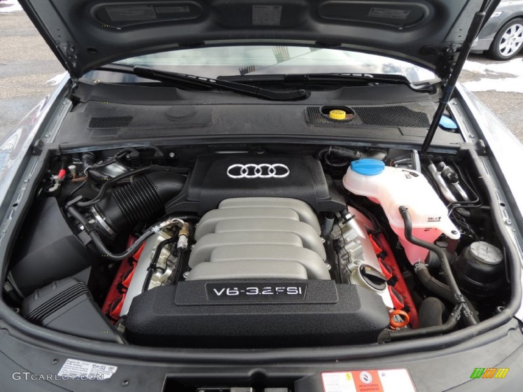 2008 Audi A6 3.2 quattro Sedan 3.2 Liter FSI DOHC 24-Valve VVT V6 Engine Photo #78724322