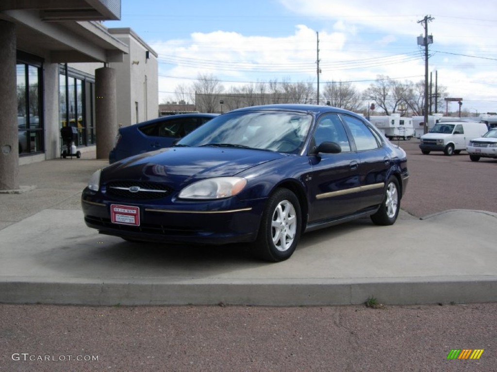 2000 Taurus SE - Medium Royal Blue Metallic / Medium Graphite photo #16