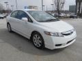 Taffeta White - Civic LX Sedan Photo No. 5