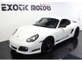 2012 Carrara White Porsche Cayman R  photo #8
