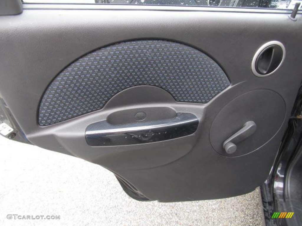 2008 Chevrolet Aveo Aveo5 LS Charcoal Door Panel Photo #78724796