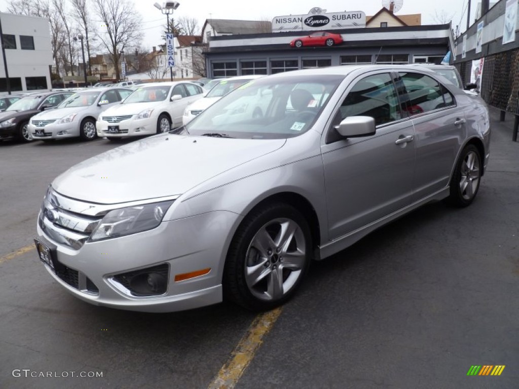 2010 Fusion Sport - Brilliant Silver Metallic / Charcoal Black/Sport Black photo #3