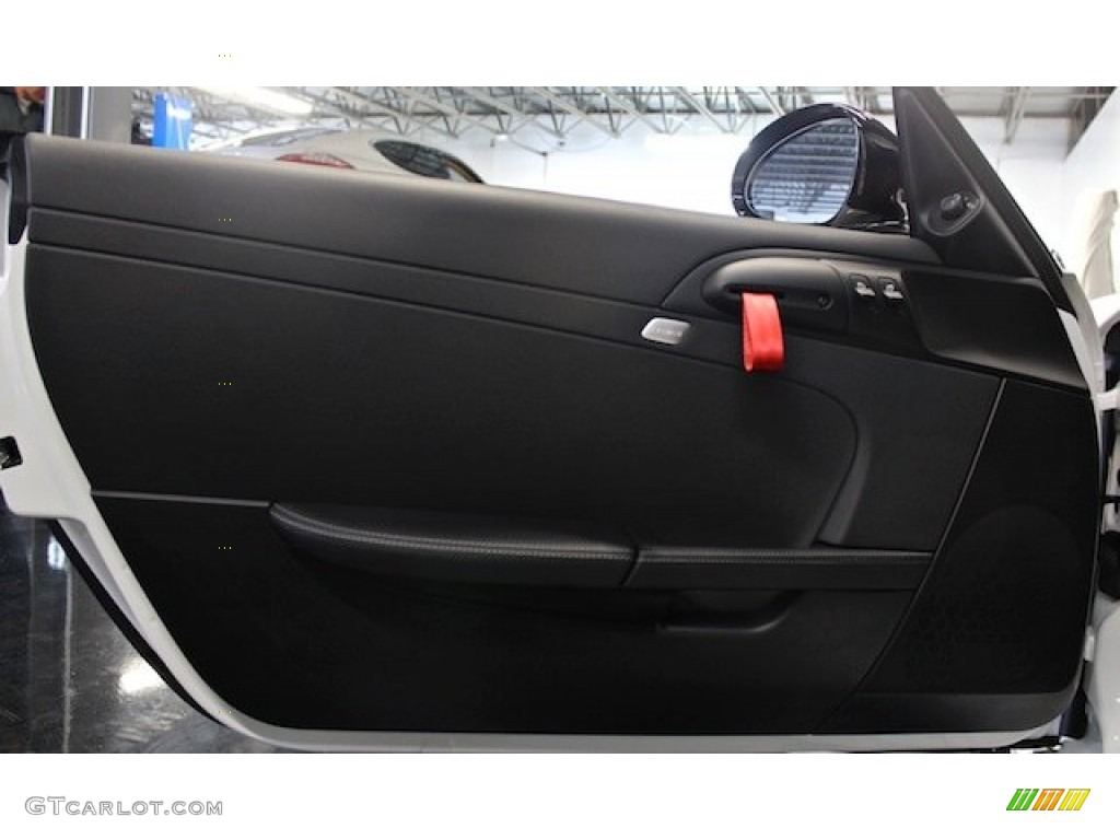 2012 Porsche Cayman R Black w/Alcantara Door Panel Photo #78724886