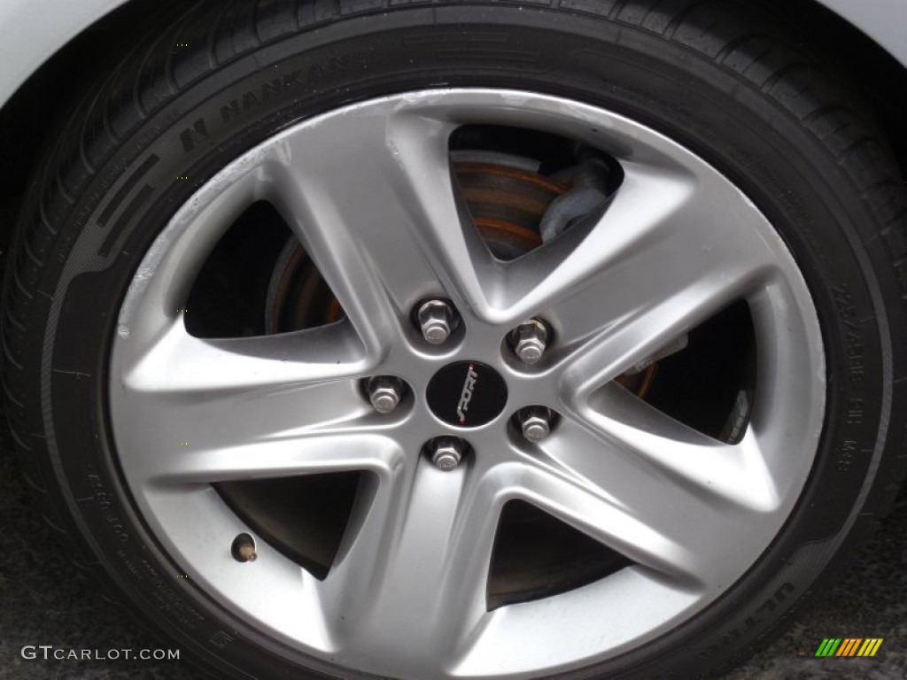 2010 Fusion Sport - Brilliant Silver Metallic / Charcoal Black/Sport Black photo #7