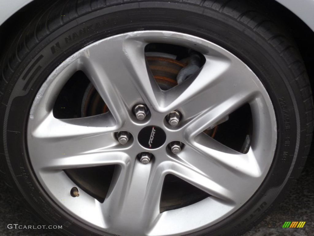 2010 Fusion Sport - Brilliant Silver Metallic / Charcoal Black/Sport Black photo #8