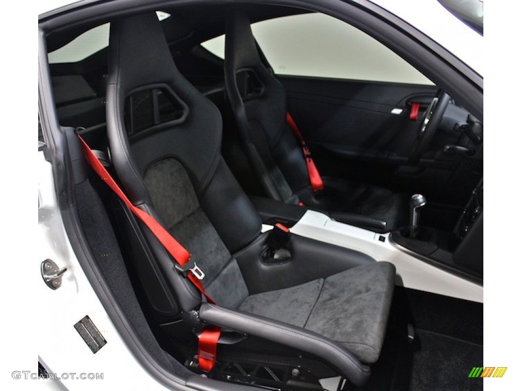 Black w/Alcantara Interior 2012 Porsche Cayman R Photo #78725058