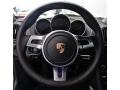 Black w/Alcantara 2012 Porsche Cayman R Steering Wheel