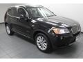 2011 Jet Black BMW X3 xDrive 28i  photo #8