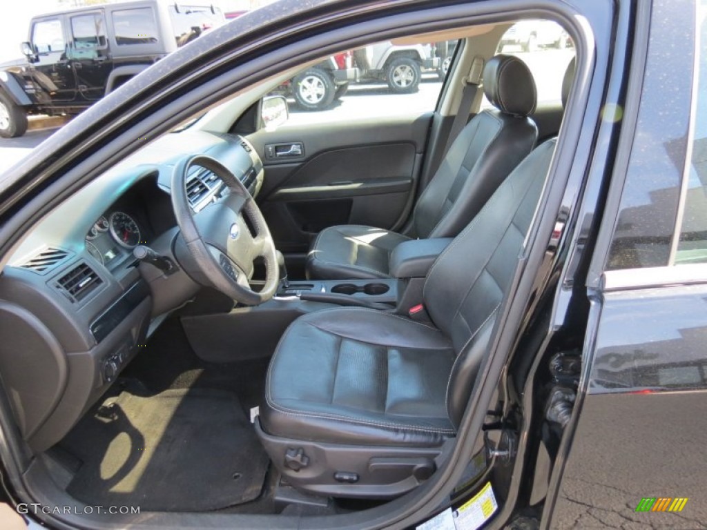 Charcoal Black Interior 2006 Ford Fusion SEL V6 Photo #78726380