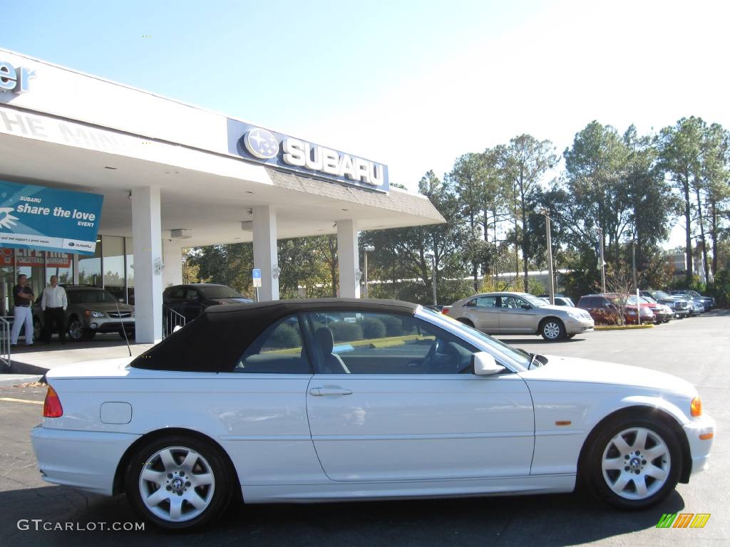 2001 3 Series 325i Convertible - Alpine White / Sand photo #4