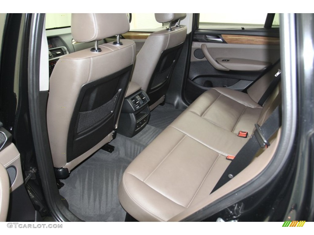 Mojave Nevada Leather Interior 2011 BMW X3 xDrive 28i Photo #78726464