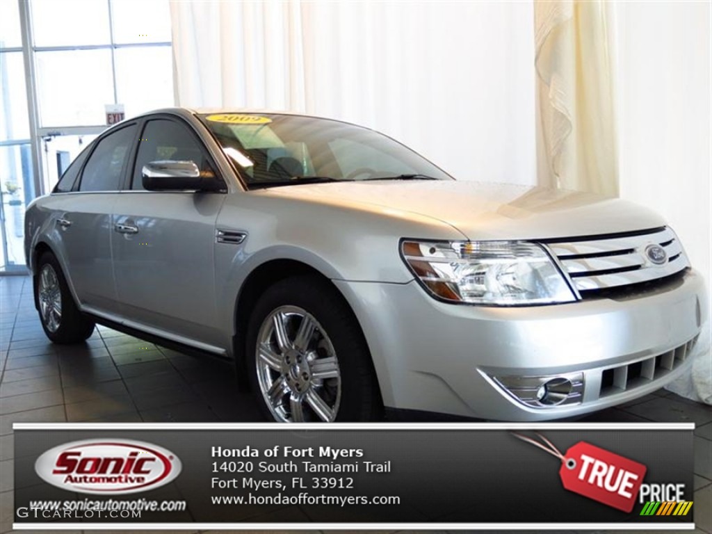 2009 Taurus Limited - Brilliant Silver Metallic / Medium Light Stone photo #1