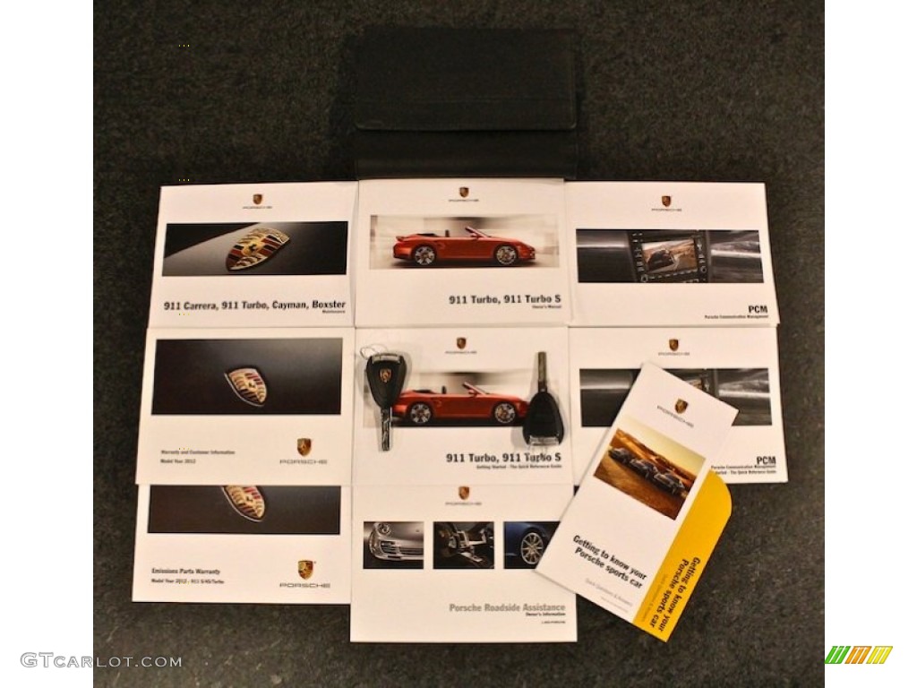 2012 Porsche 911 Turbo S Coupe Books/Manuals Photo #78726608