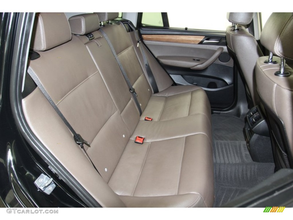 Mojave Nevada Leather Interior 2011 BMW X3 xDrive 28i Photo #78726632