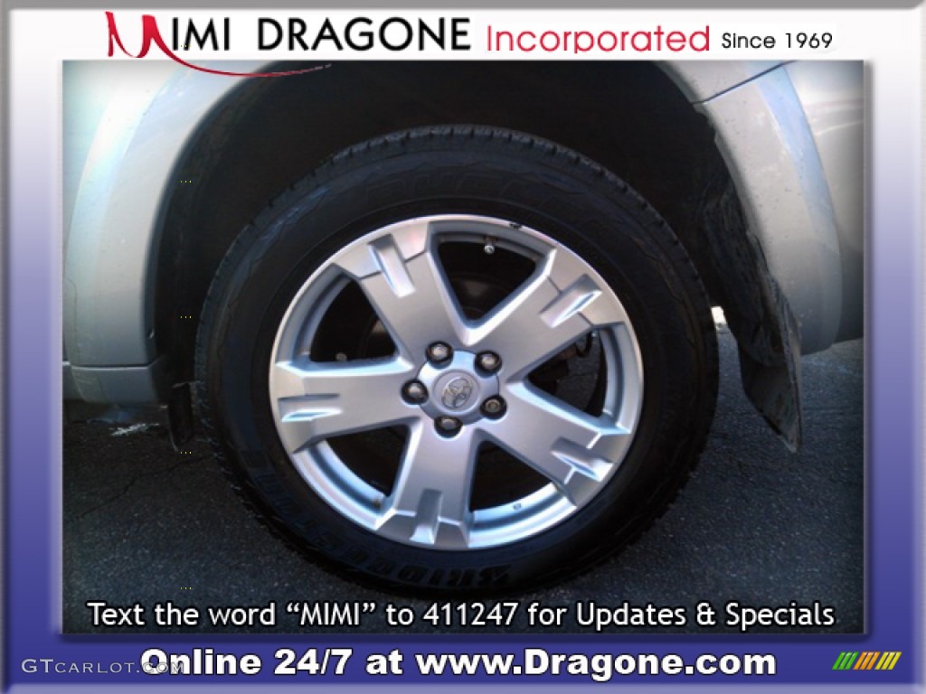 2007 RAV4 Sport 4WD - Classic Silver Metallic / Dark Charcoal photo #9