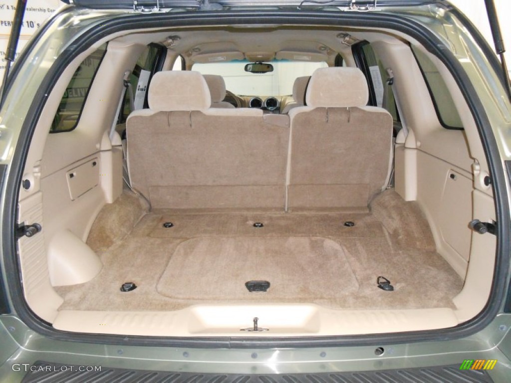 2004 Envoy SLT 4x4 - Silver Green Metallic / Light Tan photo #10