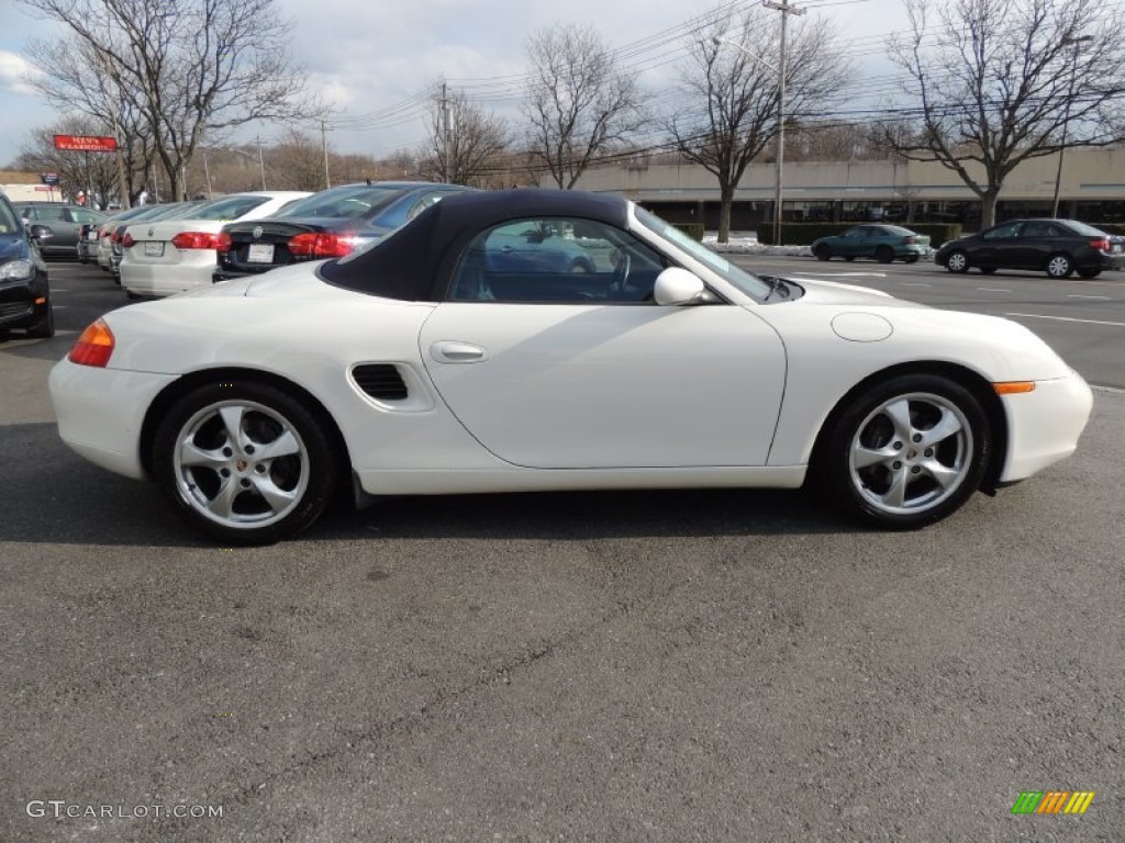 Carrara White 2002 Porsche Boxster Standard Boxster Model Exterior Photo #78727295