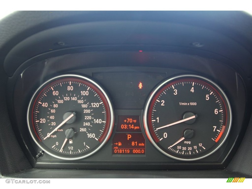 2011 BMW 3 Series 328i Sedan Gauges Photo #78727511