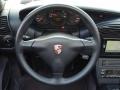2002 Porsche Boxster Metropol Blue Interior Steering Wheel Photo