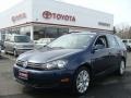 Tempest Blue Metallic 2011 Volkswagen Jetta TDI SportWagen