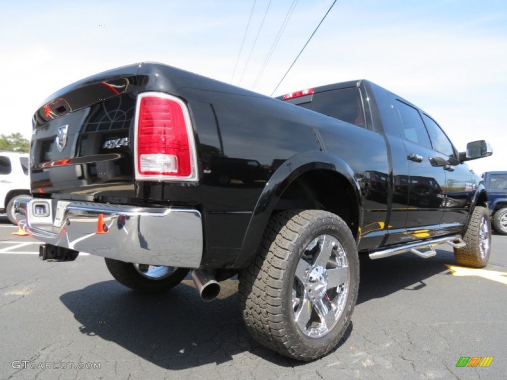 Black 2013 Ram 2500 Laramie Mega Cab 4x4 Exterior Photo #78728399