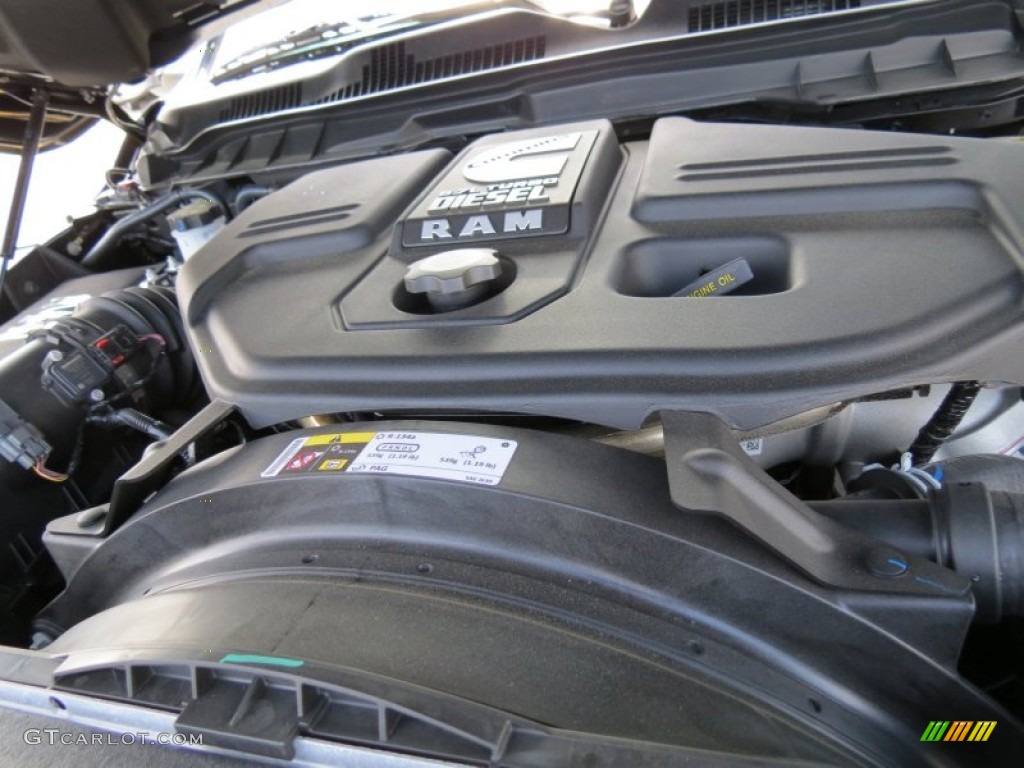 2013 Ram 2500 Laramie Mega Cab 4x4 6.7 Liter OHV 24-Valve Cummins VGT Turbo-Diesel Inline 6 Cylinder Engine Photo #78728530