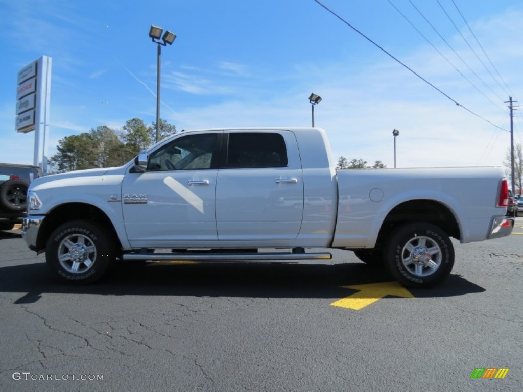 Bright White 2013 Ram 2500 Laramie Mega Cab 4x4 Exterior Photo #78728708