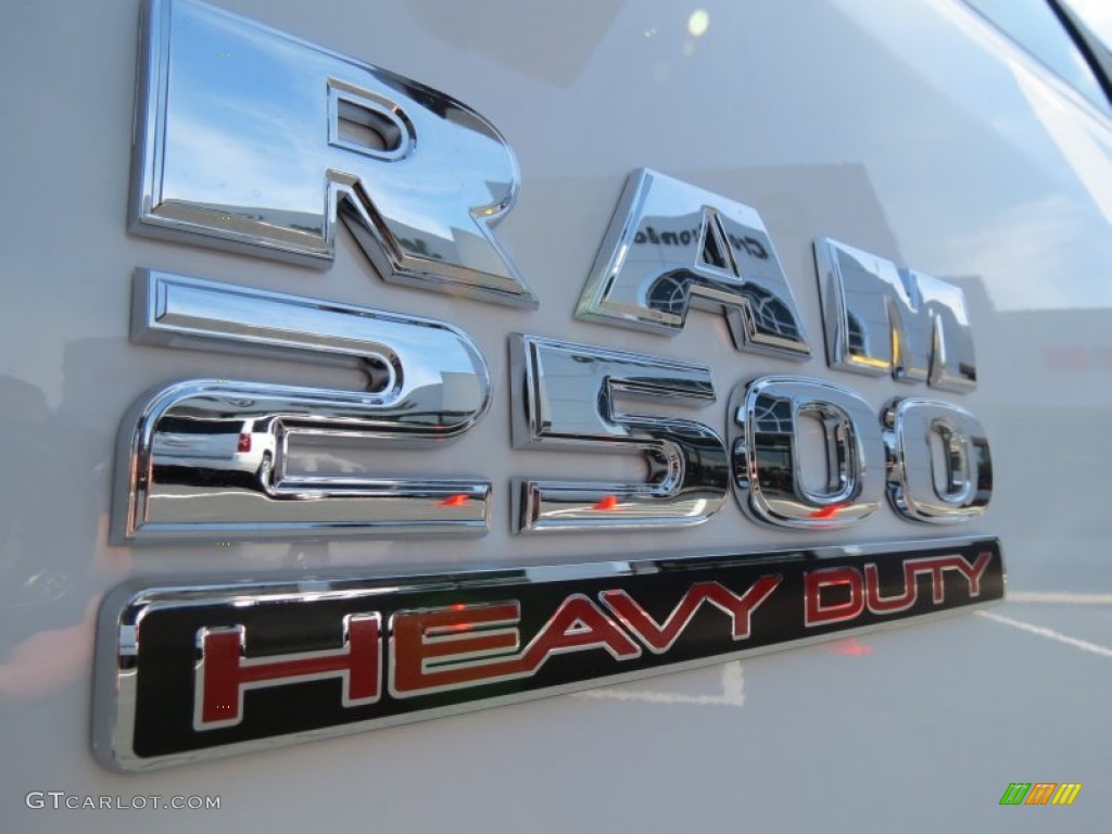 2013 Ram 2500 Laramie Mega Cab 4x4 Marks and Logos Photo #78728807