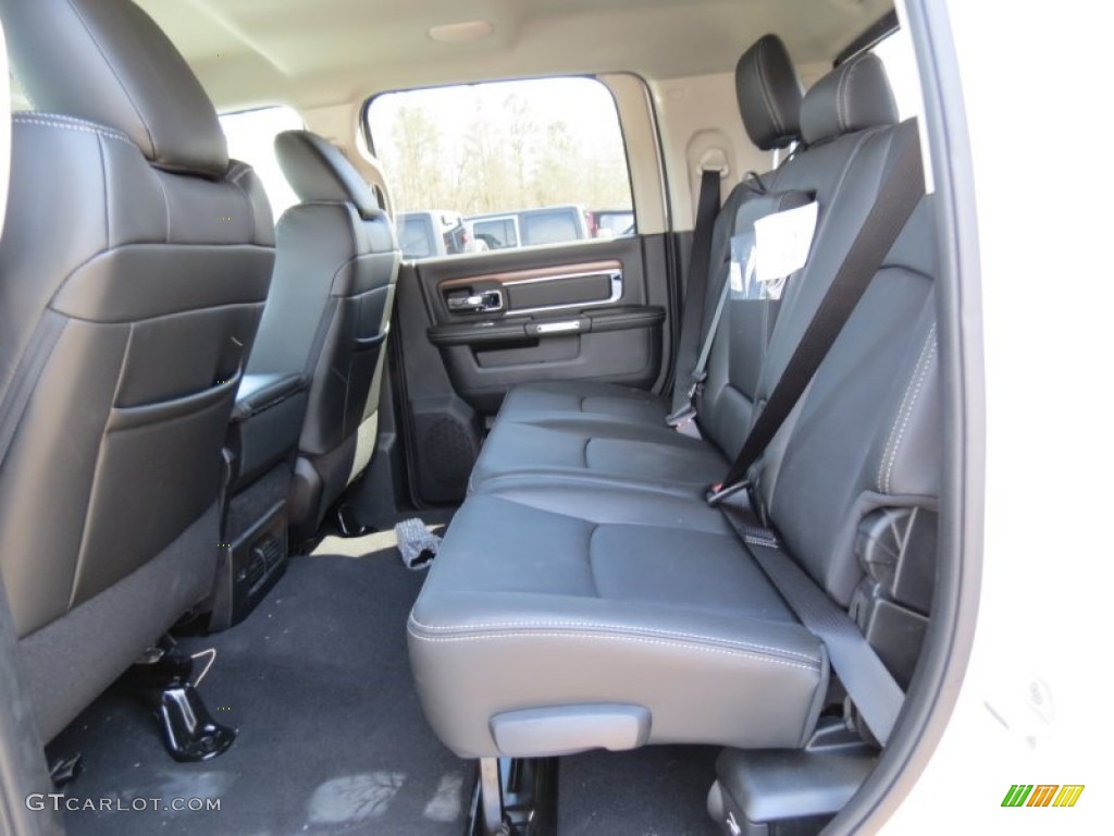 2013 Ram 2500 Laramie Mega Cab 4x4 Rear Seat Photo #78728855